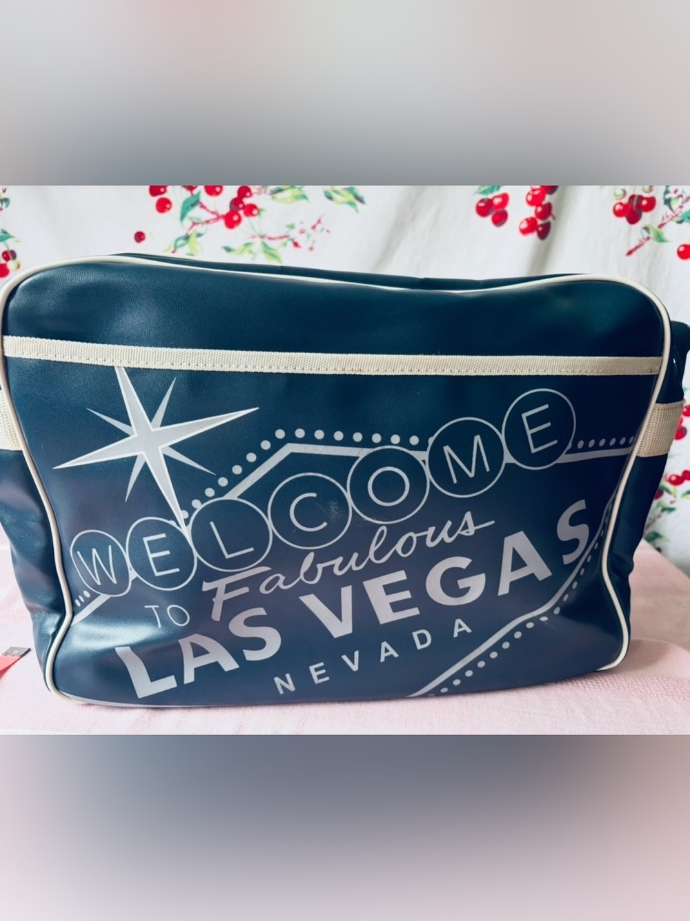 Vintage Las Vegas Messenger Bag